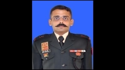 Major Apraant Raunaq Singh (HT Photo)