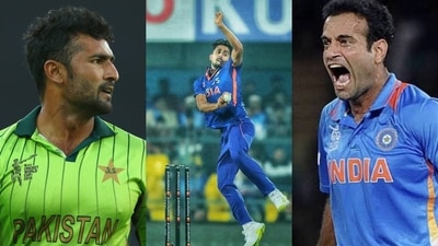 Pakistan pacer Sohail Khan; Umran Malik; Irfan Pathan Pakistan pacer Sohail Khan; Umran Malik; Irfan Pathan
