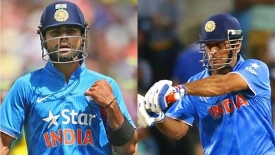 Virat Kohli; MS Dhoni