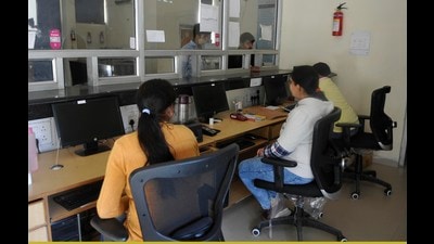 The doorstep appointments can be booked through the e-Sampark website, e-Sampark mobile app or toll-free number 1800-180-1725. (HT File Photo)