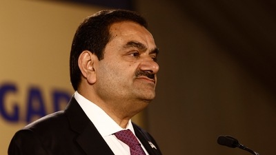 Gautam Adani, billionaire and chairman of Adani Group, during an event at the Port of Haifa in Haifa, Israel. (Bloomberg file) Gautam Adani, billionaire and chairman of Adani Group, during an event at the Port of Haifa in Haifa, Israel. (Bloomberg file)