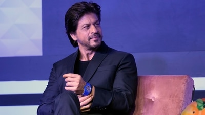 Bollywood actor Shah Rukh Khan during a press conference to promote his movie Pathaan in Mumbai, India, Monday, Jan. 30, 2022. (AP Photo/Rajanish Kakade) (AP) Bollywood actor Shah Rukh Khan during a press conference to promote his movie Pathaan in Mumbai, India, Monday, Jan. 30, 2022. (AP Photo/Rajanish Kakade) (AP)