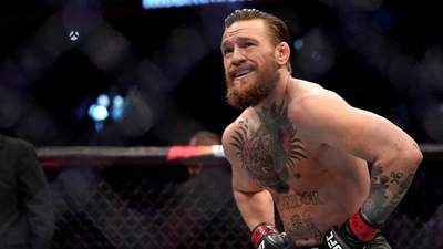 Conor McGregor celebrates his win against Donald Cerrone. (REUTERS) Conor McGregor celebrates his win against Donald Cerrone. (REUTERS)