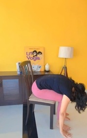 It is a great way to release tension in the body and calm the mind after a long period of screen time. (Sabrina Merchant) It is a great way to release tension in the body and calm the mind after a long period of screen time. (Sabrina Merchant)