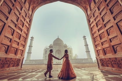 Home to the iconic Taj Mahal, Agra is a romantic destination to celebrate Valentine's day. (Facebook/@WeddingSutra) Home to the iconic Taj Mahal, Agra is a romantic destination to celebrate Valentine's day. (Facebook/@WeddingSutra)