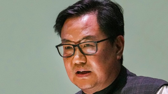 Earlier too, Union law minister Kiren Rijiju has been critical of matters taken up by the Supreme Court. (PTI) Earlier too, Union law minister Kiren Rijiju has been critical of matters taken up by the Supreme Court. (PTI)
