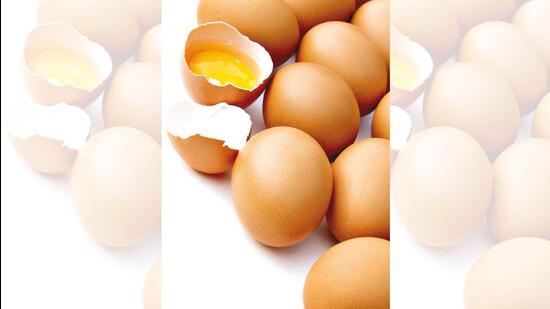 Industrial eggs have watery whites, pale yolks and very little flavour. Free-range eggs cost more but they are well worth it. (SHUTTERSTOCK)