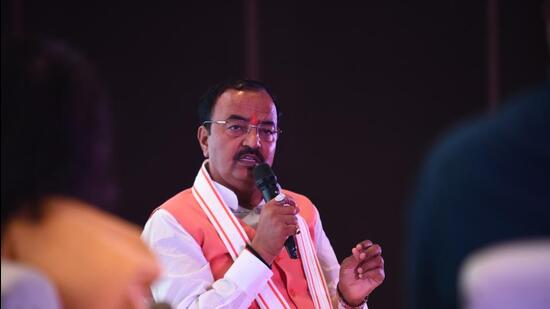 Uttar Pradesh deputy chief minister Keshav Prasad Maurya has said neither me, nor my party are in opposition on the subject (of caste census). (FILE PHOTO)