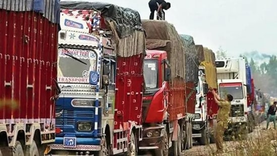 Truck unions are demanding the freight for transportation of cement from factories in Barmana in Bilaspur and Darlghat in Solan to be fixed at <span class='webrupee'>₹</span>10.15 per tonne, per kilometre. Truck unions are demanding the freight for transportation of cement from factories in Barmana in Bilaspur and Darlghat in Solan to be fixed at <span class='webrupee'>₹</span>10.15 per tonne, per kilometre.