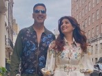 Twinkle Khanna shares a picture with Akshay Kumar. Twinkle Khanna shares a picture with Akshay Kumar.