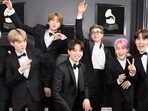 BTS at Grammy Awards: V, Suga, Jin, Jungkook, RM, Jimin and J-Hope's first Grammy appearance. BTS at Grammy Awards: V, Suga, Jin, Jungkook, RM, Jimin and J-Hope's first Grammy appearance.
