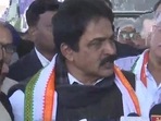 K C Venugopal is visiting Chhattisgarh's Raipur to check preparations for the party's upcoming plenary meeting.(ANI) K C Venugopal is visiting Chhattisgarh's Raipur to check preparations for the party's upcoming plenary meeting.(ANI)