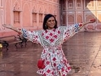 Actor-writer Mindy Kaling shared her Jaipur photographs on Instagram. Actor-writer Mindy Kaling shared her Jaipur photographs on Instagram.