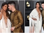 Grammy Awards: When Desi Girl Priyanka Chopra served a risque statement at Grammys. Grammy Awards: When Desi Girl Priyanka Chopra served a risque statement at Grammys.