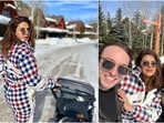 Priyanka Chopra and Nick Jonas have jetted off to snowy white Aspen, Colorado, to spend quality time with their daughter, Malti Marie Chopra Jonas, and their friends. The actor took to her Instagram page to post pictures from their trip and captioned them, 