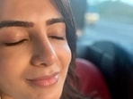 Samantha Ruth Prabhu poses for a selfie. Samantha Ruth Prabhu poses for a selfie.