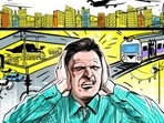 Link between traffic noise and risk of tinnitus: Research(Hindustan Times) Link between traffic noise and risk of tinnitus: Research(Hindustan Times)