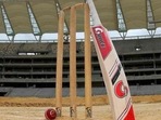 A bat, ball and stumps resting on a cricket ground. (Archive images) A bat, ball and stumps resting on a cricket ground. (Archive images)
