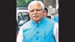 Haryana CM Manohar Lal Khattar also announced giving the benefit of the ‘mahagram yojana’ to Kurana village. (HT File) Haryana CM Manohar Lal Khattar also announced giving the benefit of the ‘mahagram yojana’ to Kurana village. (HT File)