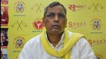 Om Prakash Rajbhar addressed Mahila Jan Adhikar rally at Gorakhpur’s Digvijaya Nath Park on Sunday. (HT Photo) Om Prakash Rajbhar addressed Mahila Jan Adhikar rally at Gorakhpur’s Digvijaya Nath Park on Sunday. (HT Photo)