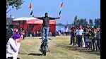 Participants in action on the concluding day of 83rd Rural Sports festival popularly known as Rural Olympic held at Kila Raipur village in Ludhiana on Sunday. (Gurpreet Singh/HT) Participants in action on the concluding day of 83rd Rural Sports festival popularly known as Rural Olympic held at Kila Raipur village in Ludhiana on Sunday. (Gurpreet Singh/HT)
