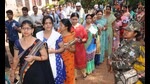 The Kasba Peth assembly constituency has a total of 2,75,428 voters of which 1,36,873 are men, 1,38,550 are women and 5 are transgenders. (HT PHOTO) The Kasba Peth assembly constituency has a total of 2,75,428 voters of which 1,36,873 are men, 1,38,550 are women and 5 are transgenders. (HT PHOTO)