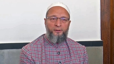 All India Majlis-e-Ittehadul Muslimeen (AIMIM) MP Asaduddin Owaisi. (ANI file) All India Majlis-e-Ittehadul Muslimeen (AIMIM) MP Asaduddin Owaisi. (ANI file)