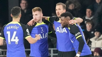 Tottenham's Harry Kane (AP)