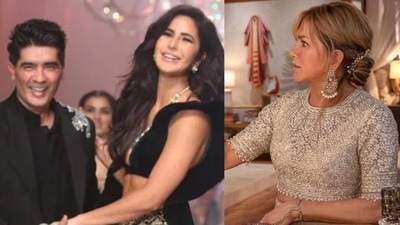 Katrina Kaif reacted to Manish Malhotra's post of Jennifer Aniston wearing a lehenga.