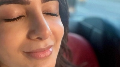Samantha Ruth Prabhu poses for a selfie. Samantha Ruth Prabhu poses for a selfie.
