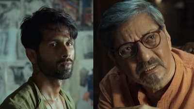 Veteran actor Amol Palekar plays Shahid Kapoor's grandfather in the web series Farzi. Veteran actor Amol Palekar plays Shahid Kapoor's grandfather in the web series Farzi.