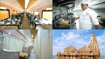 This train tour has been designed on the lines of the “Ek Bharat Shrestha Bharat” scheme of Govt. of India to showcase the heritage of vibrant Gujarat. This train tour has been designed on the lines of the “Ek Bharat Shrestha Bharat” scheme of Govt. of India to showcase the heritage of vibrant Gujarat.