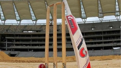 A bat, ball and stumps resting on a cricket ground. (Archive images) A bat, ball and stumps resting on a cricket ground. (Archive images)