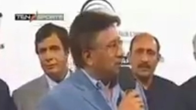 The video is from 2006 which was the last time India visited Pakistan for a bilateral series.