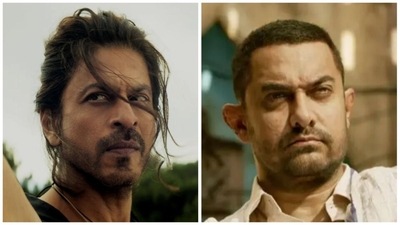 Shah Rukh Khan's Pathaan has raced ahead of Dangal when it comes to films released in Hindi. Shah Rukh Khan's Pathaan has raced ahead of Dangal when it comes to films released in Hindi.