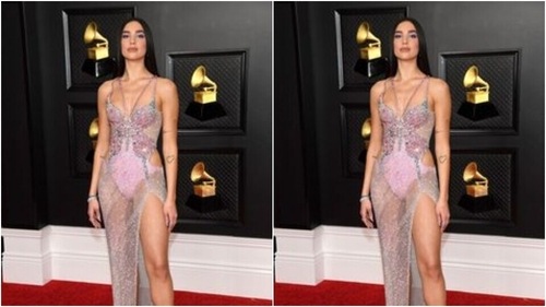 Dua Lipa's Grammy look. (Pinterest) Dua Lipa's Grammy look. (Pinterest)