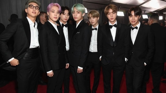 BTS Has Great Grammys 2020 Outfits - See V, RM, Suga, Jungkook