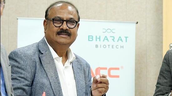 Bharat Biotech founder Krishna Ella. (ANI)