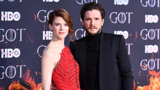 Kit Harington and Rose Leslie are already parents to their two-year-old son.(AFP)