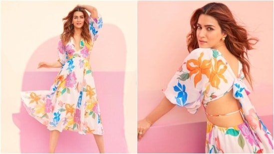 Kriti Sanons Floral Summer Dress Is The Perfect Fashion Inspo For The Weekend Fashion Trends