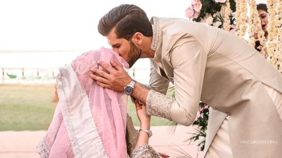 Shaheen Shah Afridi tied the knot with former cricketer Shahid Afridi's daughter(Twitter/SAfridiOfficial)