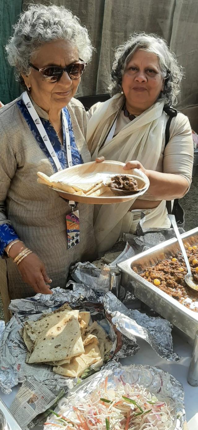 Sufia Kidwai with mutton stew and rasbhari qeema Sufia Kidwai with mutton stew and rasbhari qeema