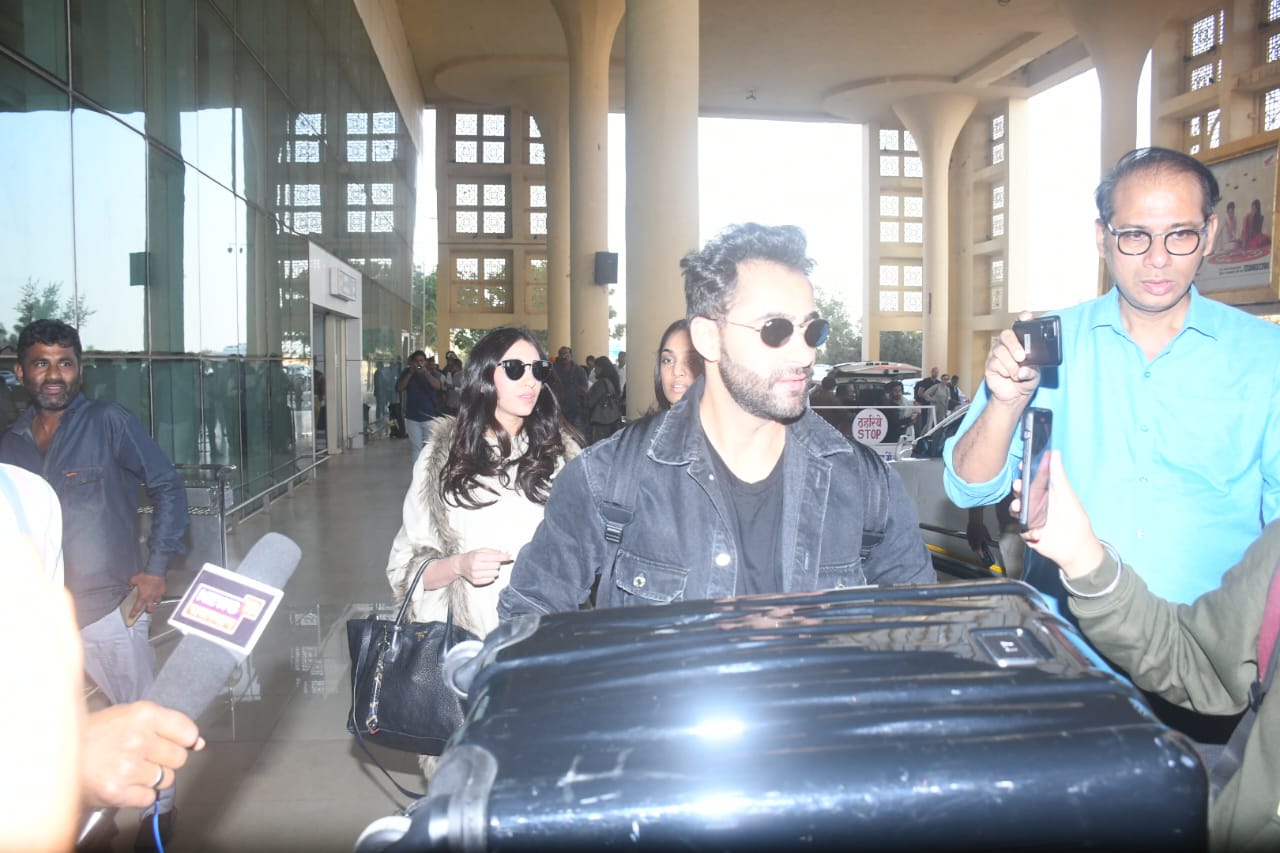 Armaan Jain with his wife Anissa. Armaan Jain with his wife Anissa.