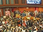 The Delhi mayoral election was postponed after the house was adjourned without electing mayor for third time in a month. The Delhi mayoral election was postponed after the house was adjourned without electing mayor for third time in a month.