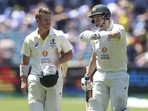 Smith and Warner captain and vice-captain respective when Australia last toured India for a Test series(AP) Smith and Warner captain and vice-captain respective when Australia last toured India for a Test series(AP)