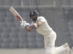 Virat Kohli, left, bats during the second day of the second cricket test match between Bangladesh and India(AP) Virat Kohli, left, bats during the second day of the second cricket test match between Bangladesh and India(AP)