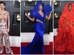 Harry Styles goes shirtless in overalls, Cardi B wears Indian designer at 65th Grammy Awards. (AP) Harry Styles goes shirtless in overalls, Cardi B wears Indian designer at 65th Grammy Awards. (AP)