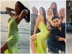 Nora Fatehi rings in her birthday in Dubai with friends and shares pictures and videos online. (Instagram) Nora Fatehi rings in her birthday in Dubai with friends and shares pictures and videos online. (Instagram)