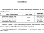 SSC CHSL Tier I and CGL Tier 2 exam dates out at ssc.nic.in SSC CHSL Tier I and CGL Tier 2 exam dates out at ssc.nic.in
