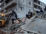 Turkey Earthquake: Members of the Syrian civil defence, known as the White Helmets look for casualties under the rubble following an earthquake,(AFP) Turkey Earthquake: Members of the Syrian civil defence, known as the White Helmets look for casualties under the rubble following an earthquake,(AFP)